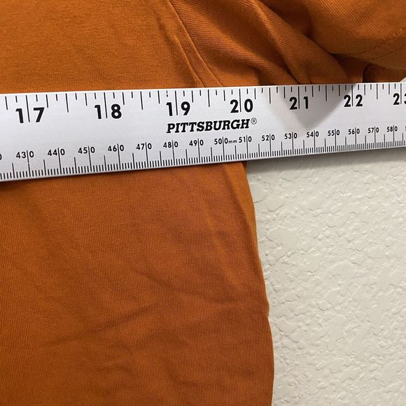 Arcteryx Shirt Mens Size Large Orange Graphic Short Sleeve Hiking Outdoor - Picture 6 of 9